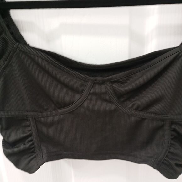 Crop Top  Size M Women's Black - Picture 5 of 12